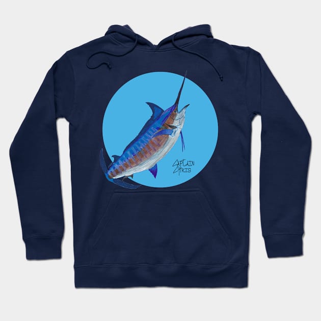 Deep Sea Warrior Hoodie by CaptainChrisArt